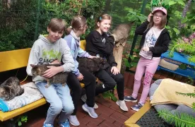 Nasi uczniowie w Fundacji św. Franciszka Nasi uczniowie w Fundacji św. Franciszka