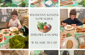 kolorowe kanapki w wykonaniu uczniów 