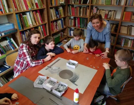 SYRENKA WARSZAWSKA Z ORIGAMI