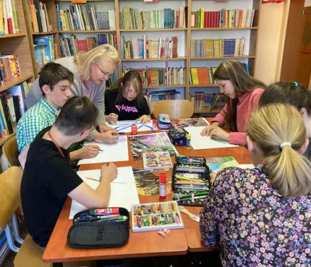 LEKCJE BIBLIOTECZNE – TEATRZYK KAMISHIBAI I ORIGAMI