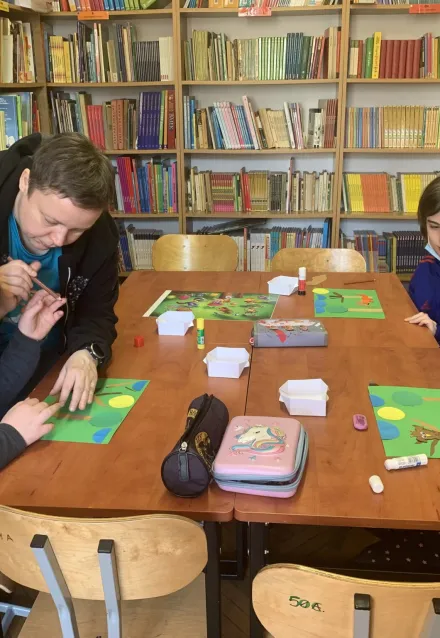 LEKCJE BIBLIOTECZNE – TEATRZYK KAMISHIBAI I ORIGAMI