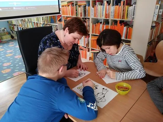 Lekcja biblioteczna "W świecie wierszy Pana Brzechwy"