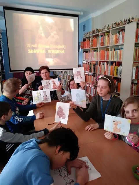 Lekcja biblioteczna "W świecie wierszy Pana Brzechwy"