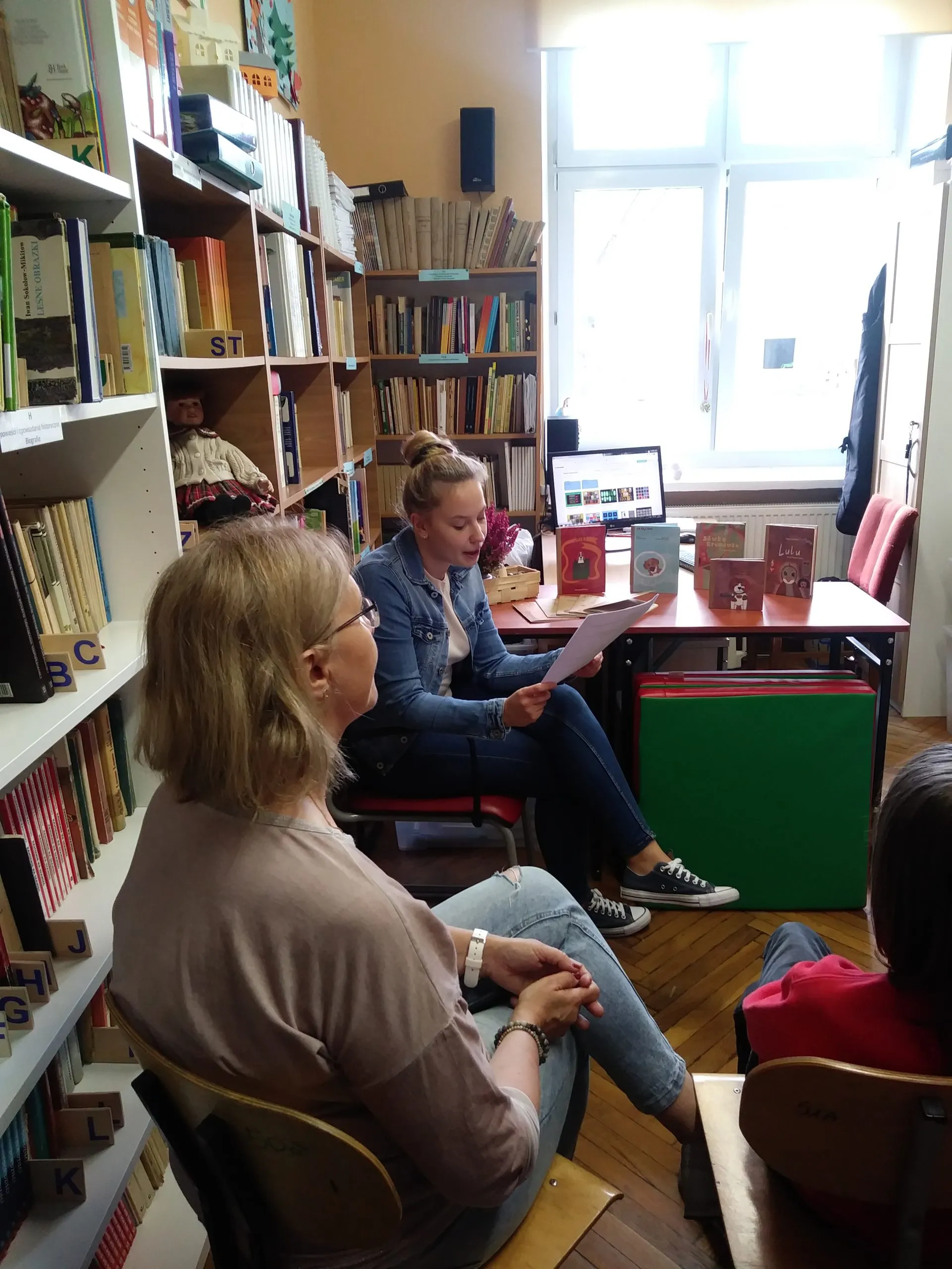 SPOTKANIA AUTORSKIE Z PANIAMI: MARLENĄ WASIELEWSKĄ, PATRYCJĄ KASZĄ