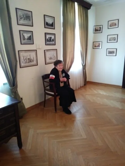 SPOTKANIE Z PANIĄ WANDĄ TRACZYK