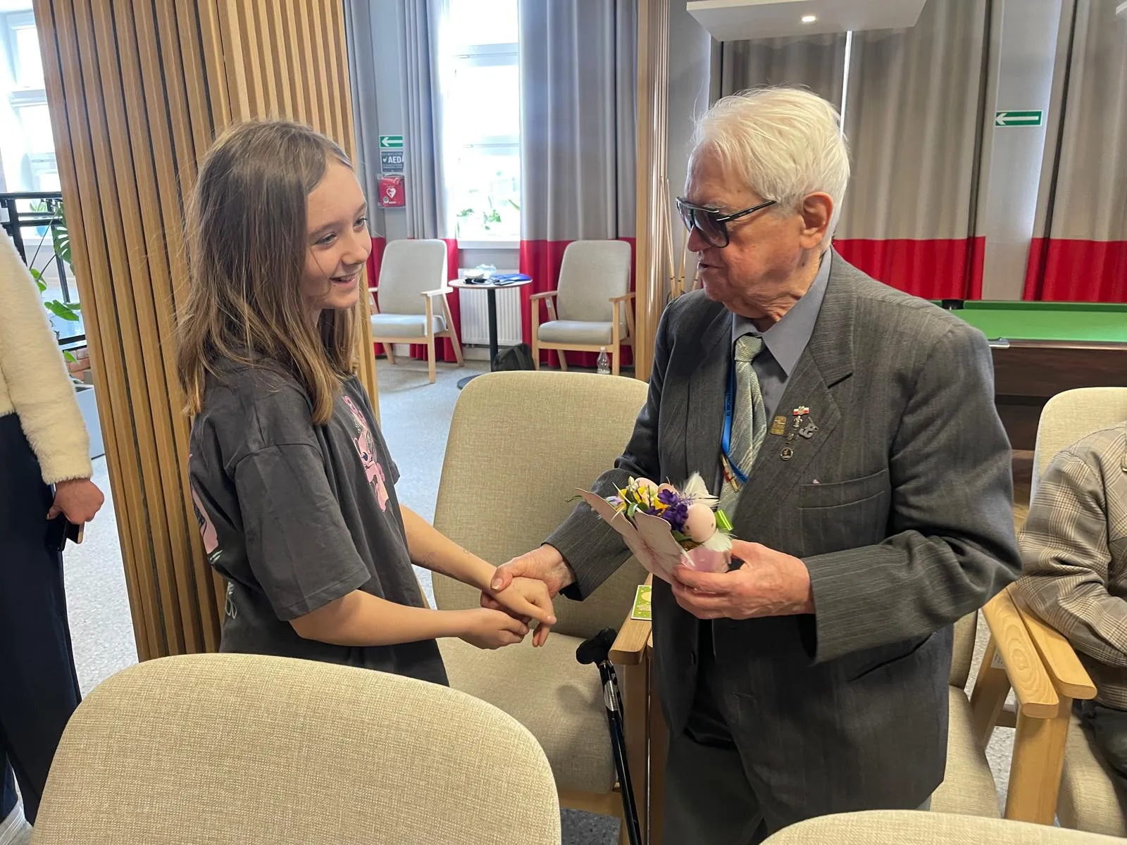 Wizyta uczniów w Domu Powstańców Warszawskich