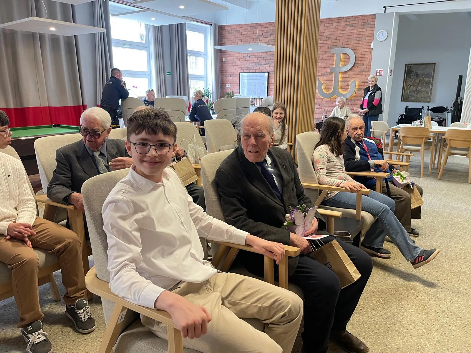 Wizyta uczniów w Domu Powstańców Warszawskich