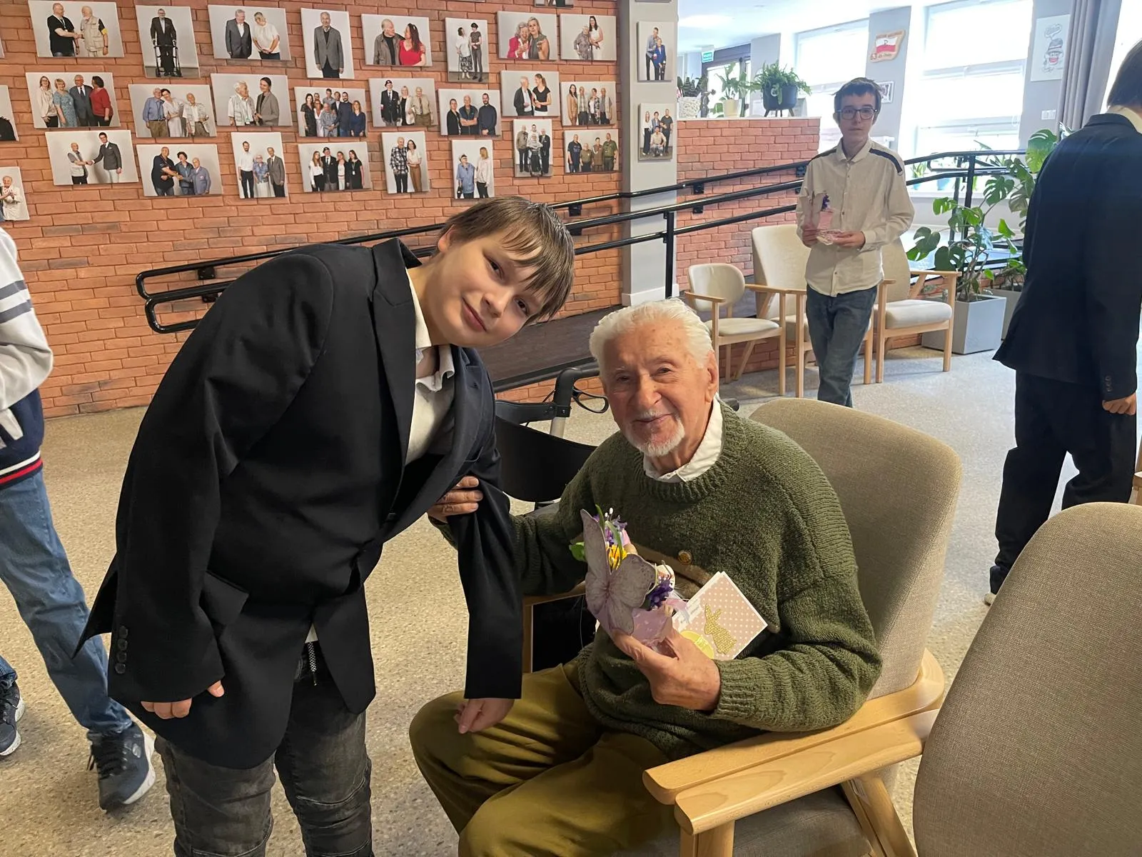 Wizyta uczniów w Domu Powstańców Warszawskich