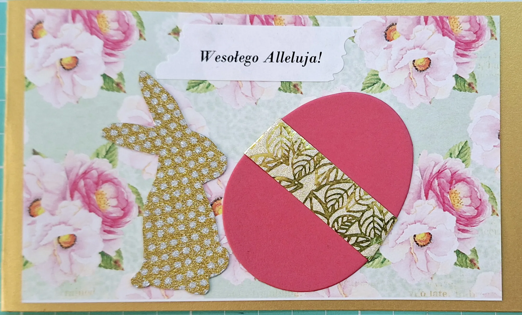 wielkanocna kartka z życzeniami