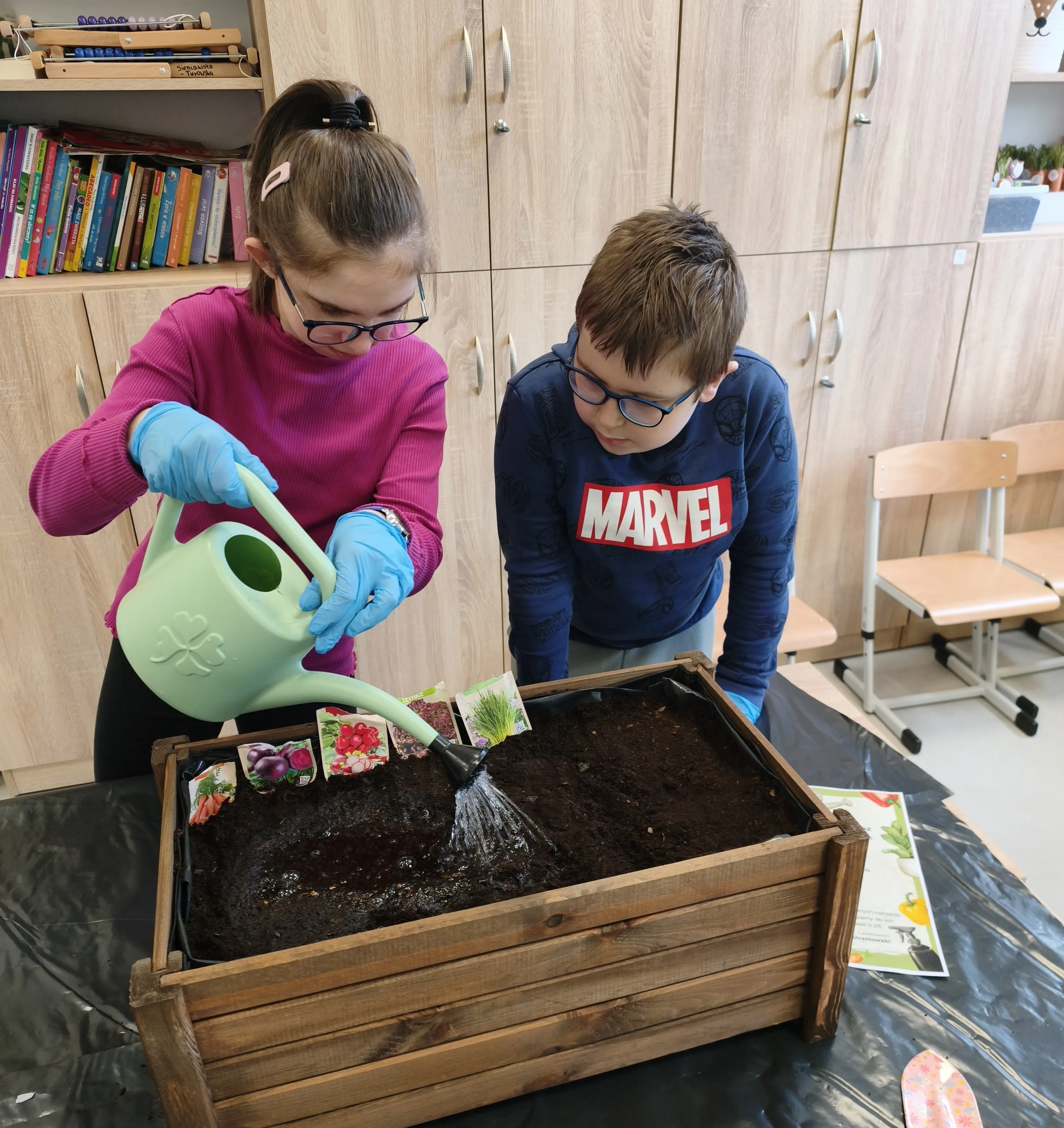 Zakładamy klasowe ogródki z Samorządem Uczniowskim 