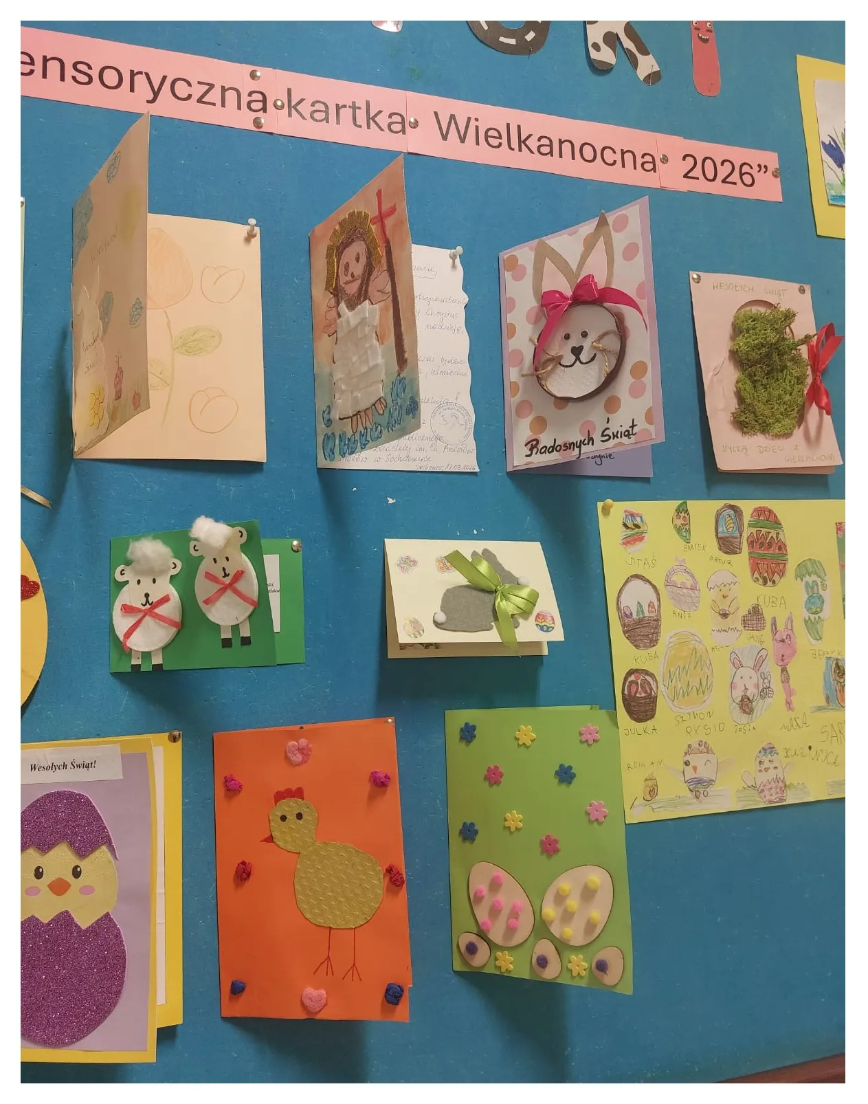 Ogólnopolski projekt "Sensoryczna kartka Wielkanocna 2026"