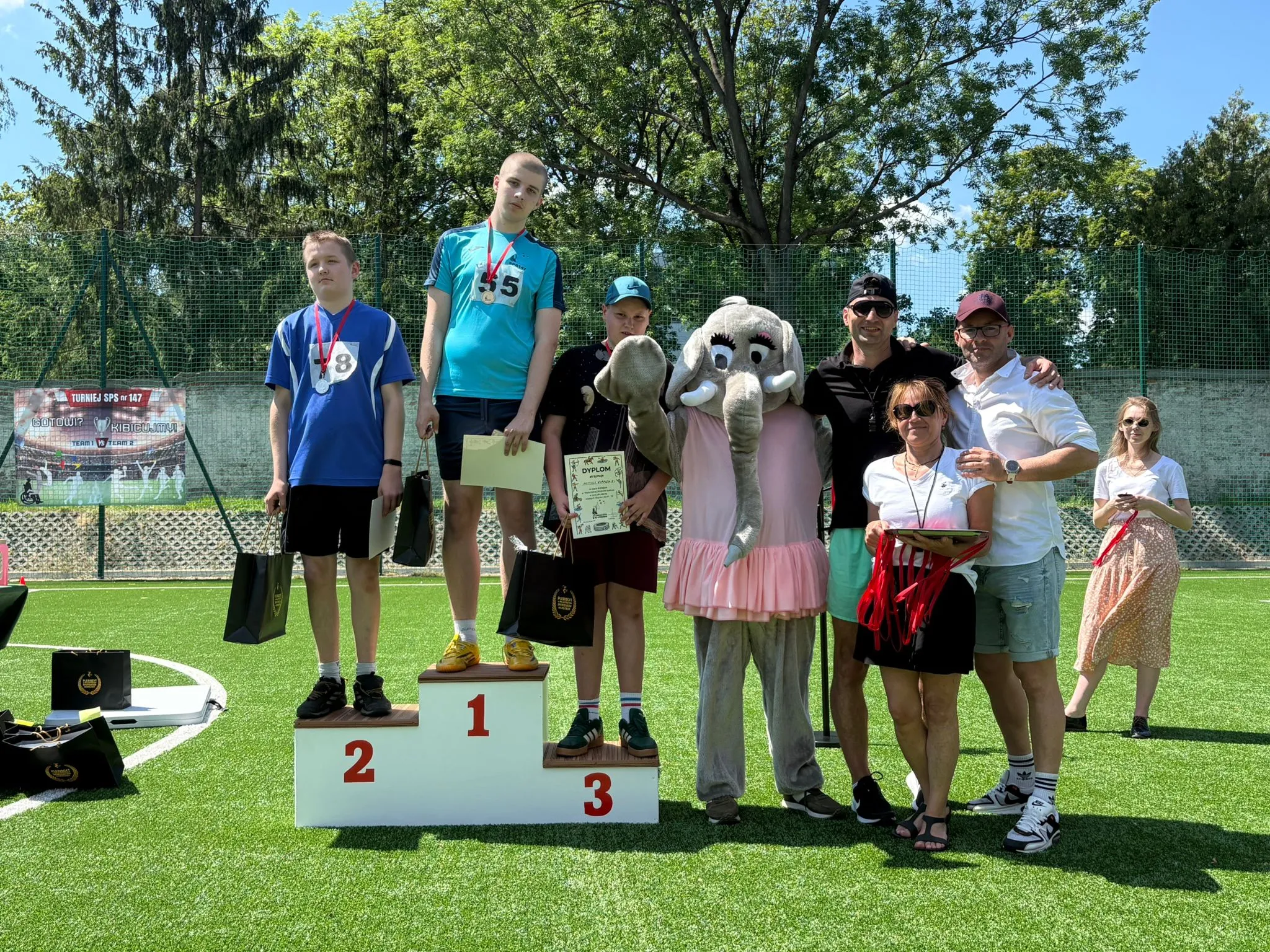 I Międzyszkolna Olimpiada Sportowa w SPS nr 147