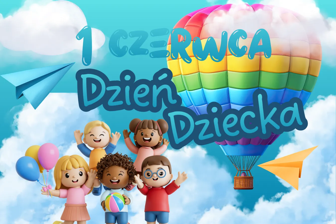 plakat dzień dziecka