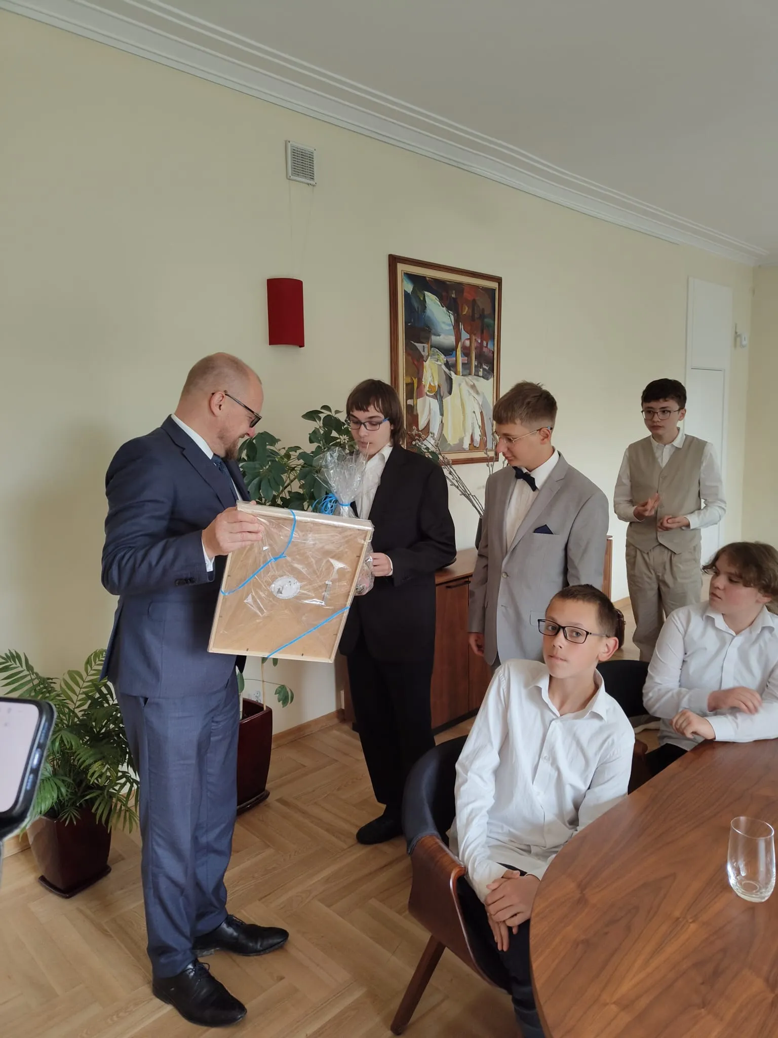 Wizyta w Ambasadzie Republiki Łotewskiej