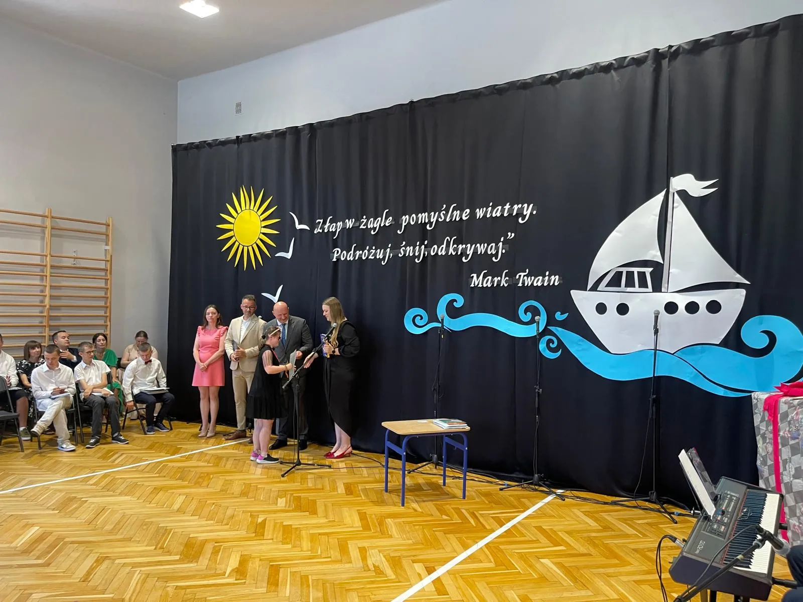 Uroczyste zakończenie roku szkolnego klas 4–8