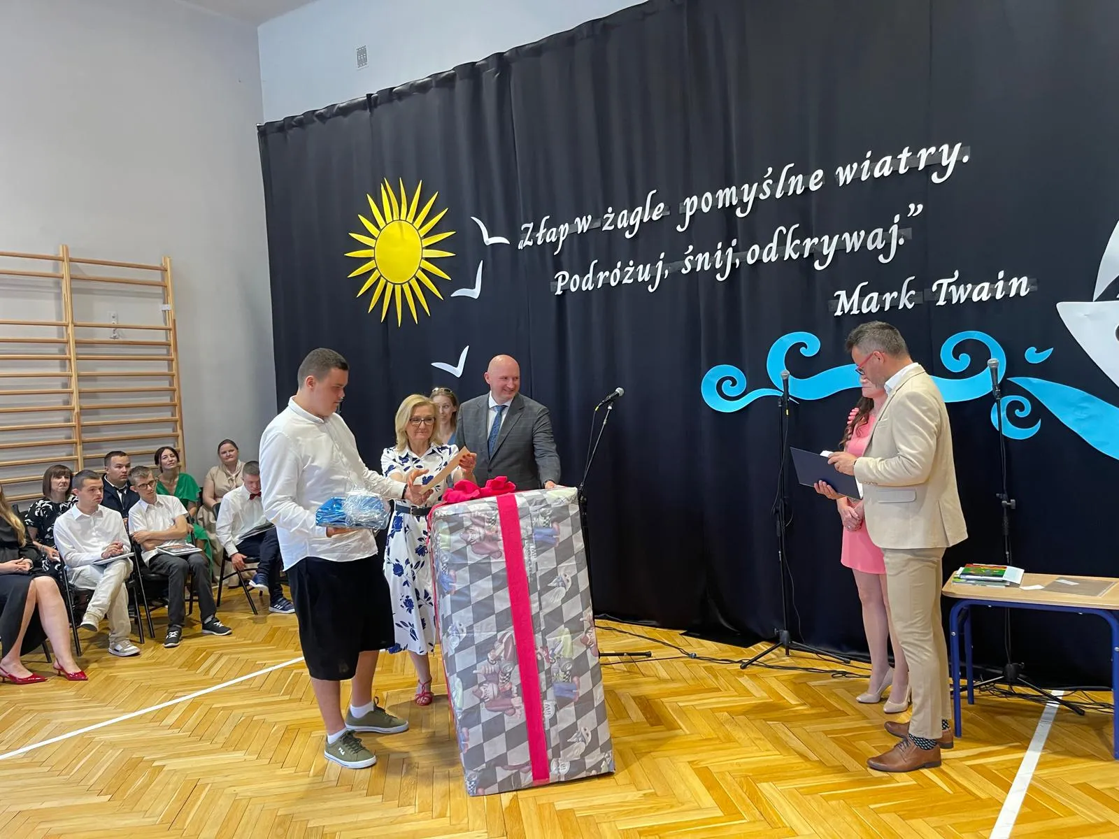 Uroczyste zakończenie roku szkolnego klas 4–8