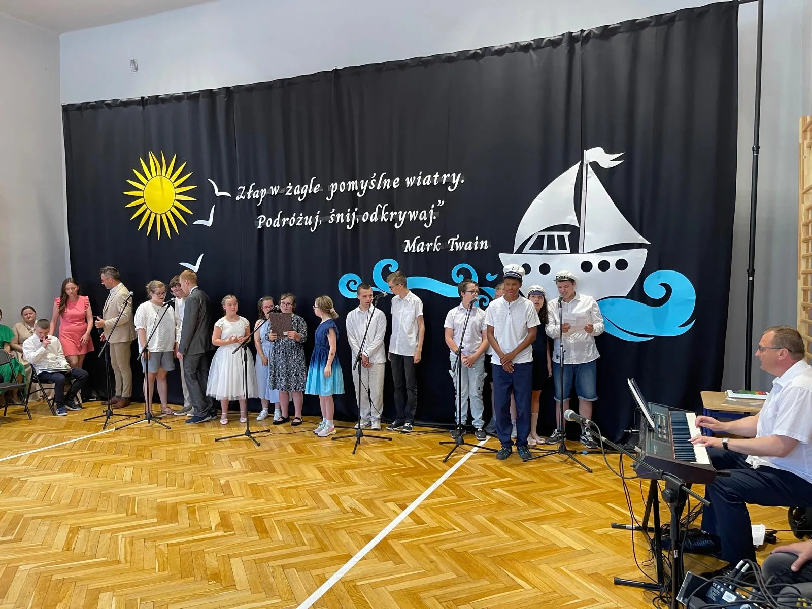 Uroczyste zakończenie roku szkolnego klas 4–8
