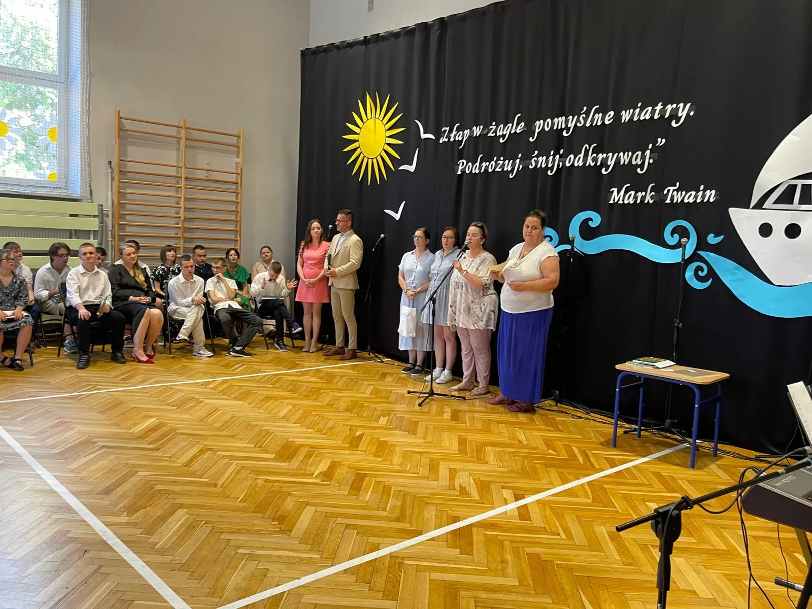 Uroczyste zakończenie roku szkolnego klas 4–8