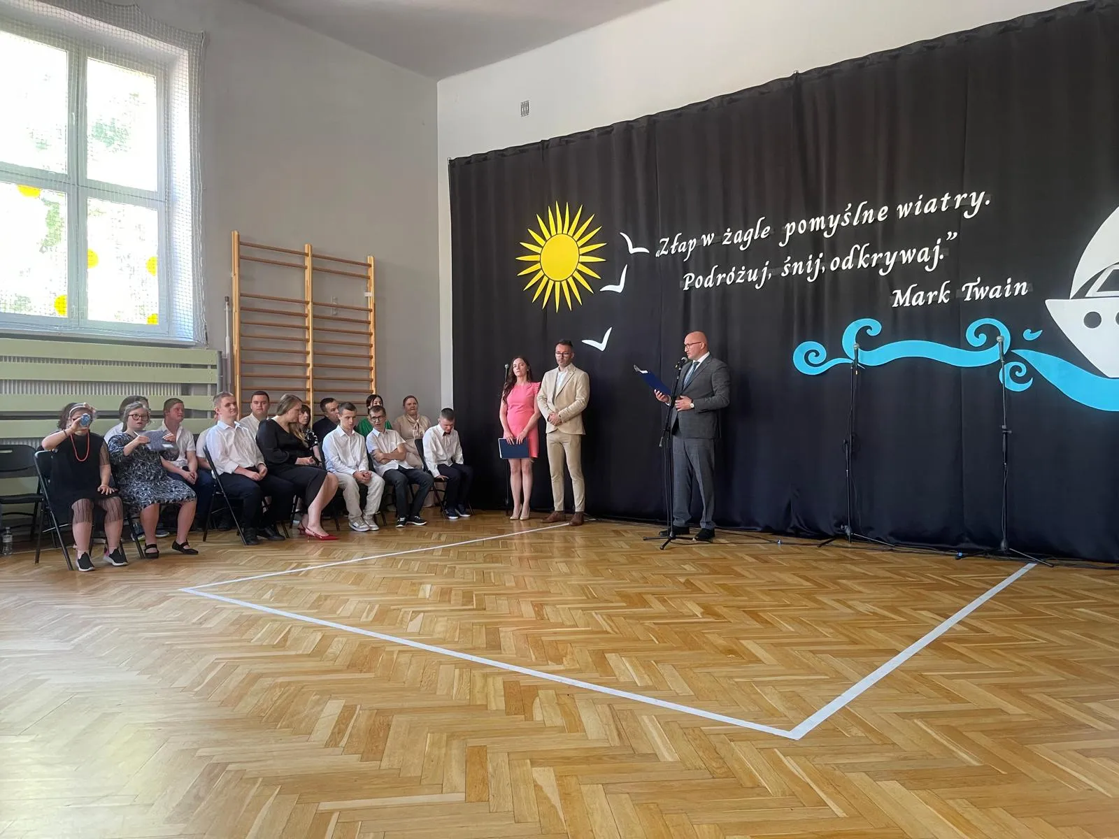 Uroczyste zakończenie roku szkolnego klas 4–8