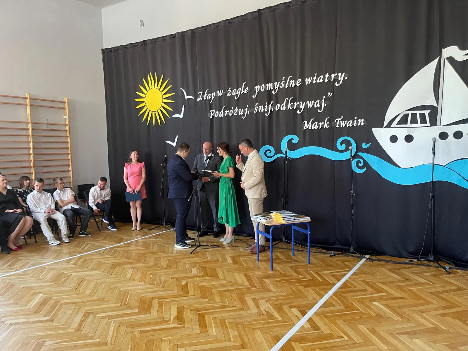 Uroczyste zakończenie roku szkolnego klas 4–8