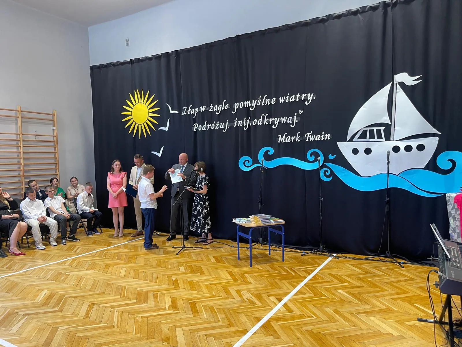 Uroczyste zakończenie roku szkolnego klas 4–8