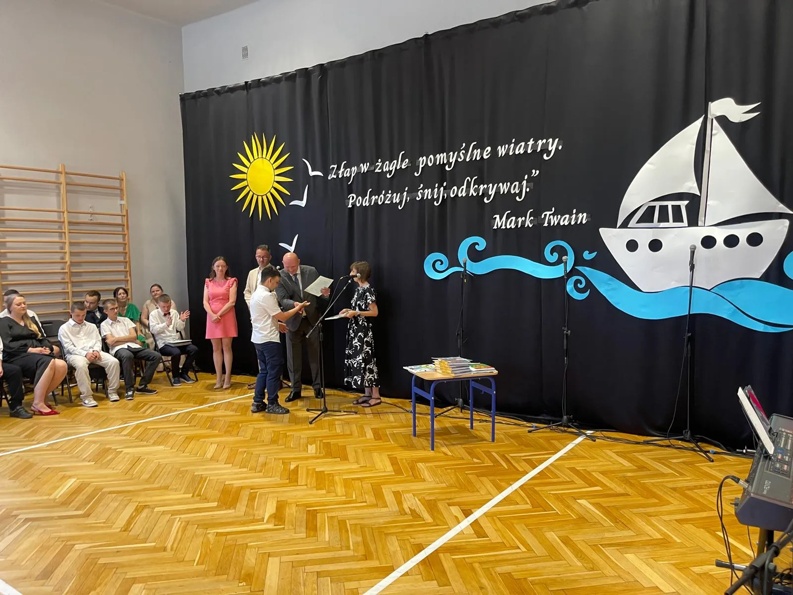 Uroczyste zakończenie roku szkolnego klas 4–8