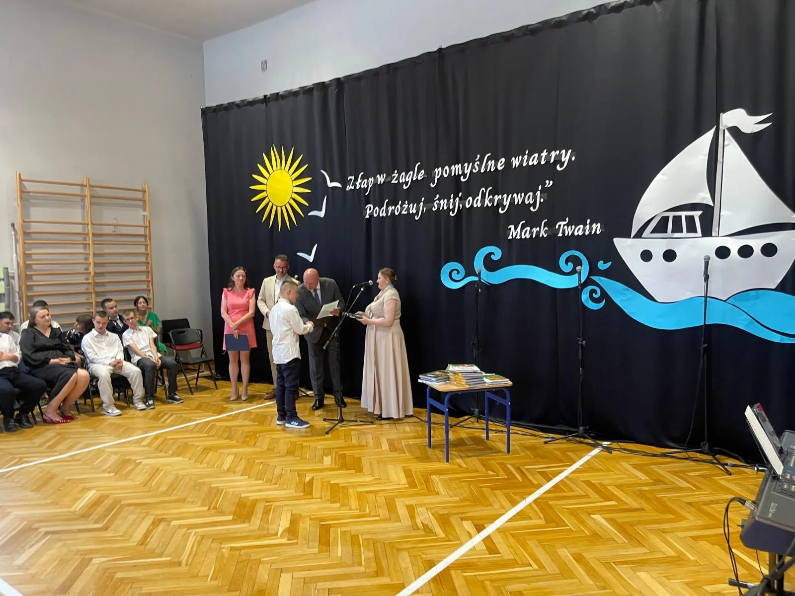Uroczyste zakończenie roku szkolnego klas 4–8