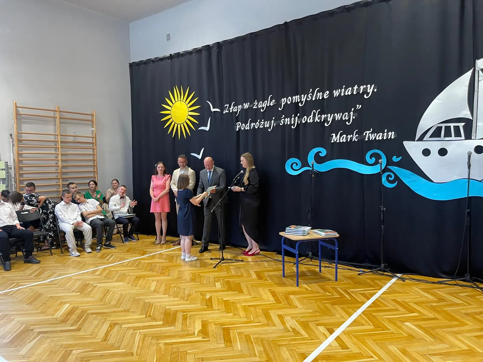 Uroczyste zakończenie roku szkolnego klas 4–8