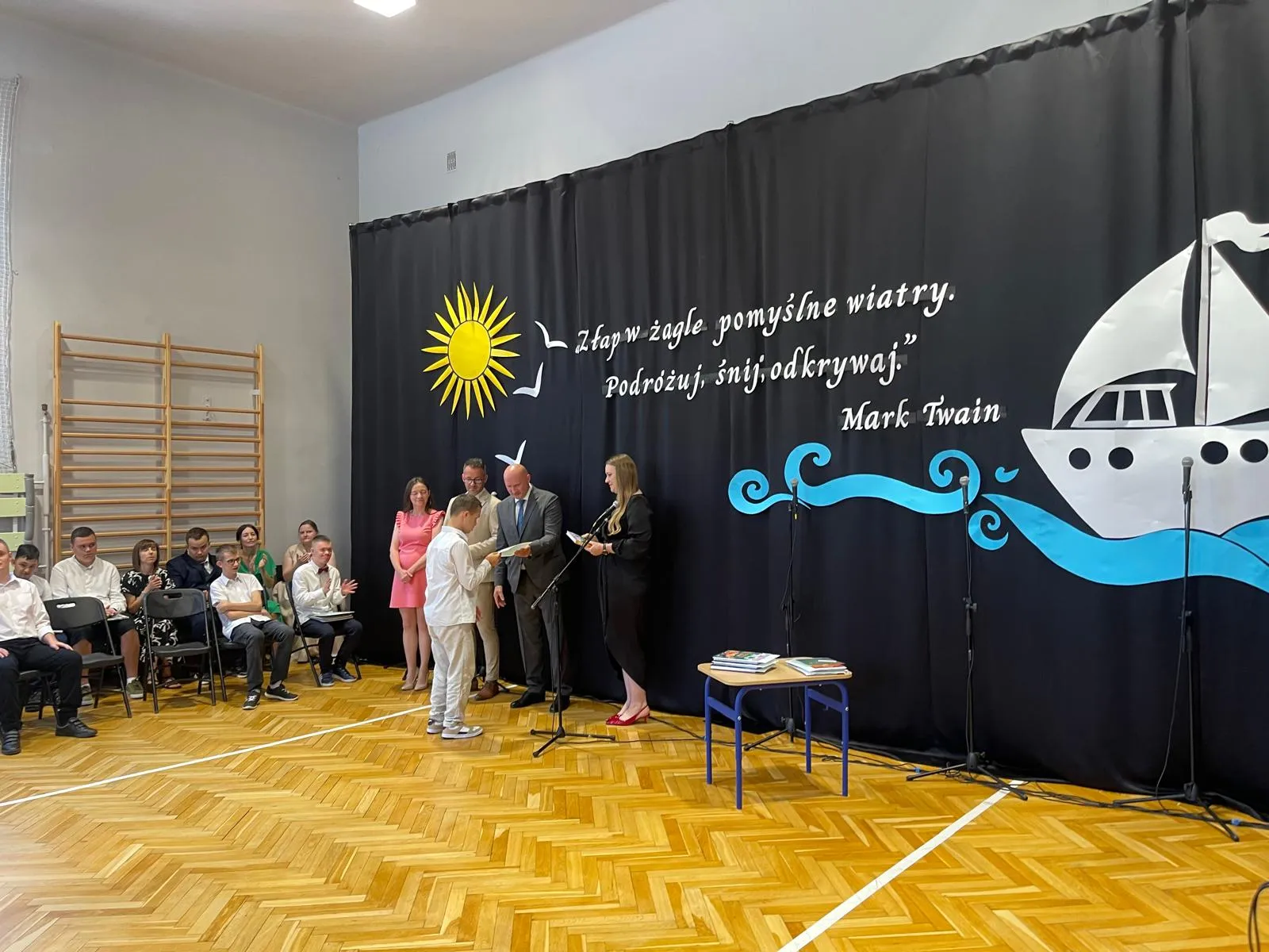 Uroczyste zakończenie roku szkolnego klas 4–8