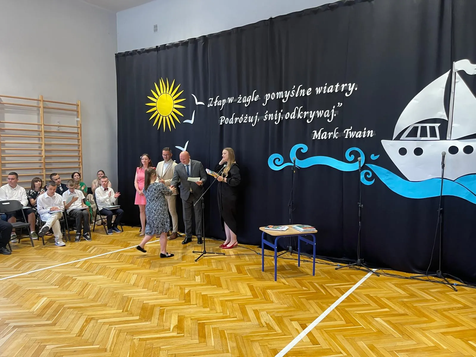 Uroczyste zakończenie roku szkolnego klas 4–8