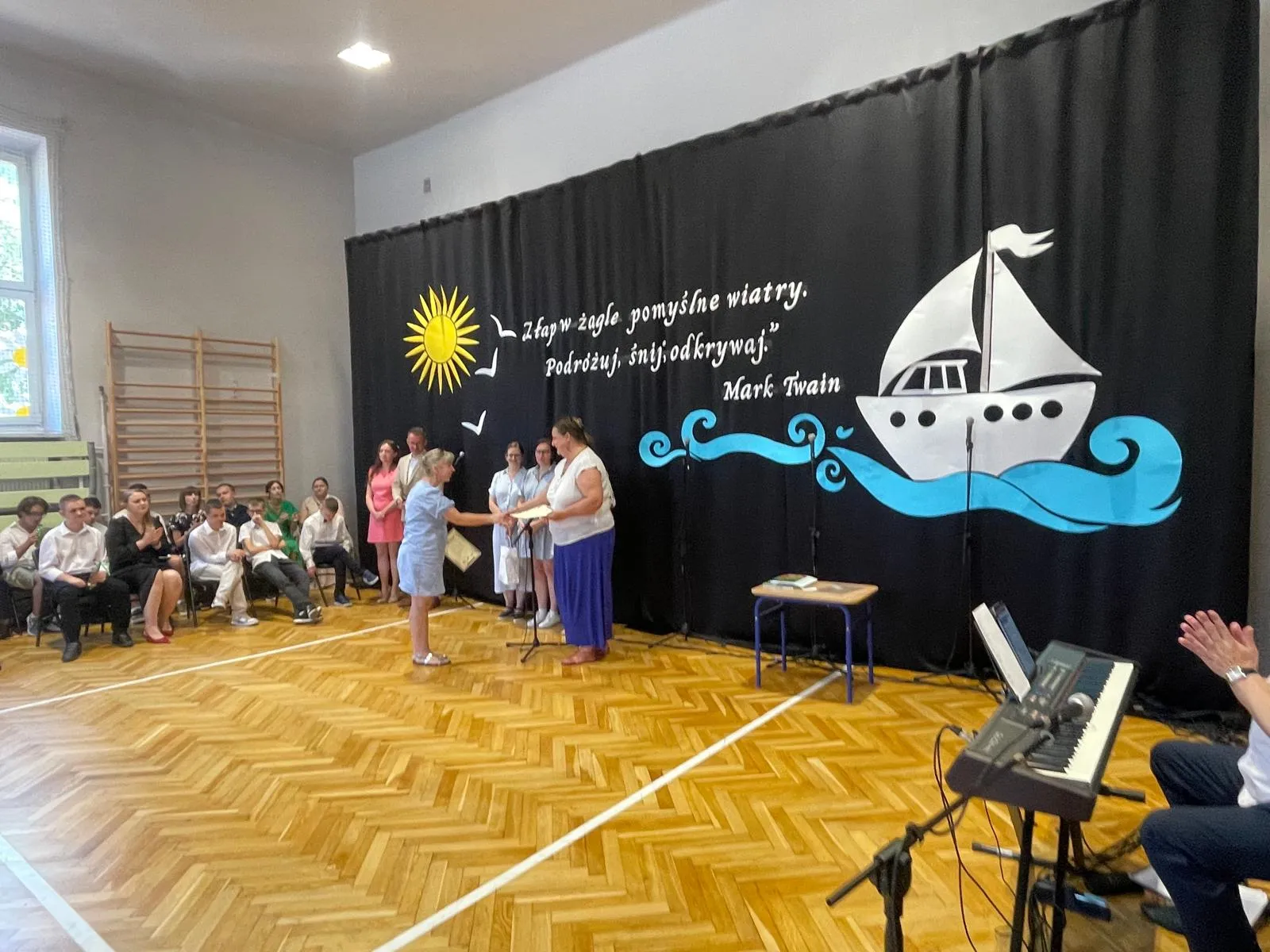 Uroczyste zakończenie roku szkolnego klas 4–8