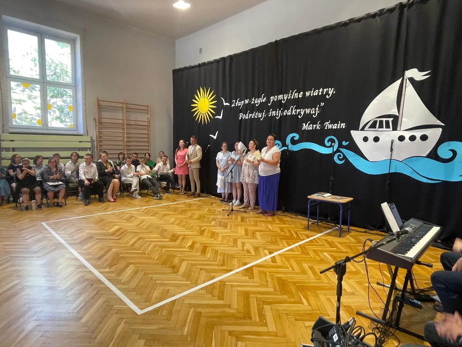Uroczyste zakończenie roku szkolnego klas 4–8