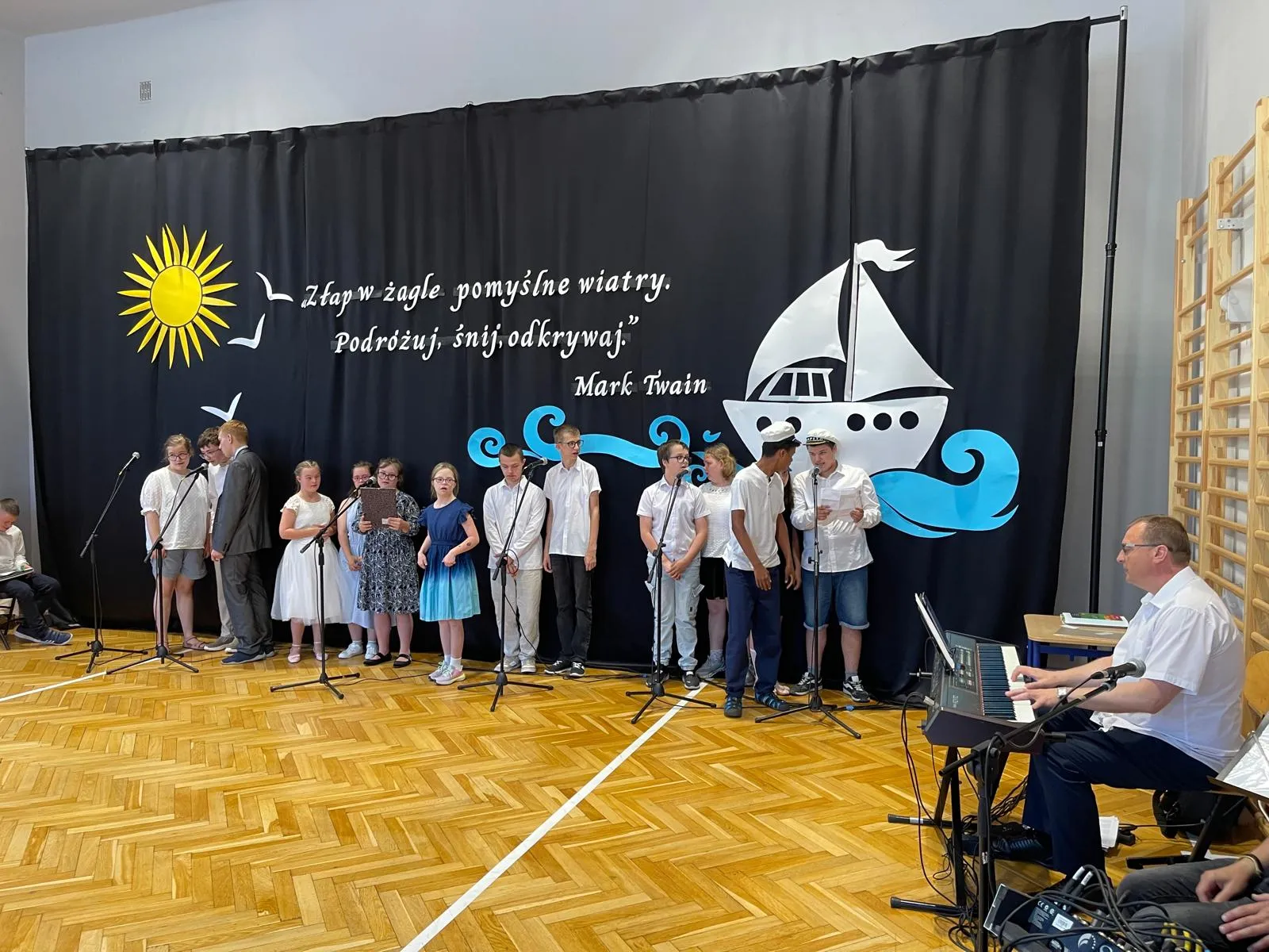Uroczyste zakończenie roku szkolnego klas 4–8