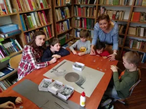 SYRENKA WARSZAWSKA Z ORIGAMI
