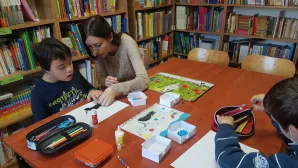 LEKCJE BIBLIOTECZNE – TEATRZYK KAMISHIBAI I ORIGAMI